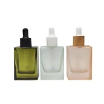Best Sellers Glass Square Dropper Bottle Serum Glass Bottle 30ml Dropper με την καλύτερη ποιότητα